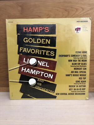Original Factory Sealed Record, Vinyl LP -- Lionel Hampton - golden favorites