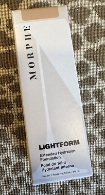 Morphe Lightform Extended Hydration Foundation~MEDIUM 08N~New in Sealed Box!