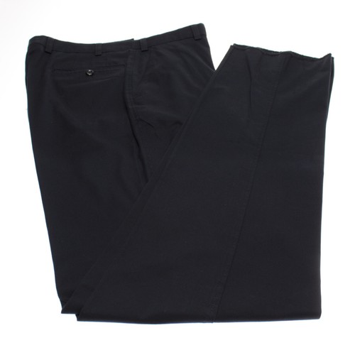 Hiltl NWT Chinos / Casual Pants Size 34 US Solid Dark Blue Cotton Blend - Picture 2 of 12
