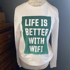 H M unisex Youth printed sweatshirt sz 20 14Y 