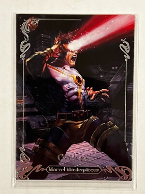 2018 Marvel Masterpieces Base #66 CYCLOPS #291/999 Combo Shipping   *