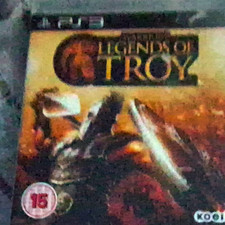 Legends of Troy PS3 PlayStation 3 PEGI 18 Game Disc in Case Manual Cib