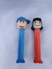 Peanuts Pez Dispensers - Charlie Brown  Lucy Van Pelt