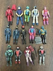 Hasbro GI Joe ARAH Vintage Lot 15 Figures Used + Some Accessories