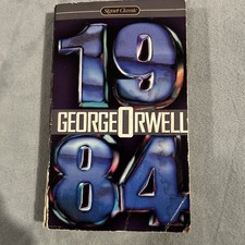 Vintage 1984 by George Orwell Signet Classic Paperback Book
