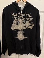INCREDIBLY RARE My Chemical Romance Black Parade Atomic Bomb Hoodie - M