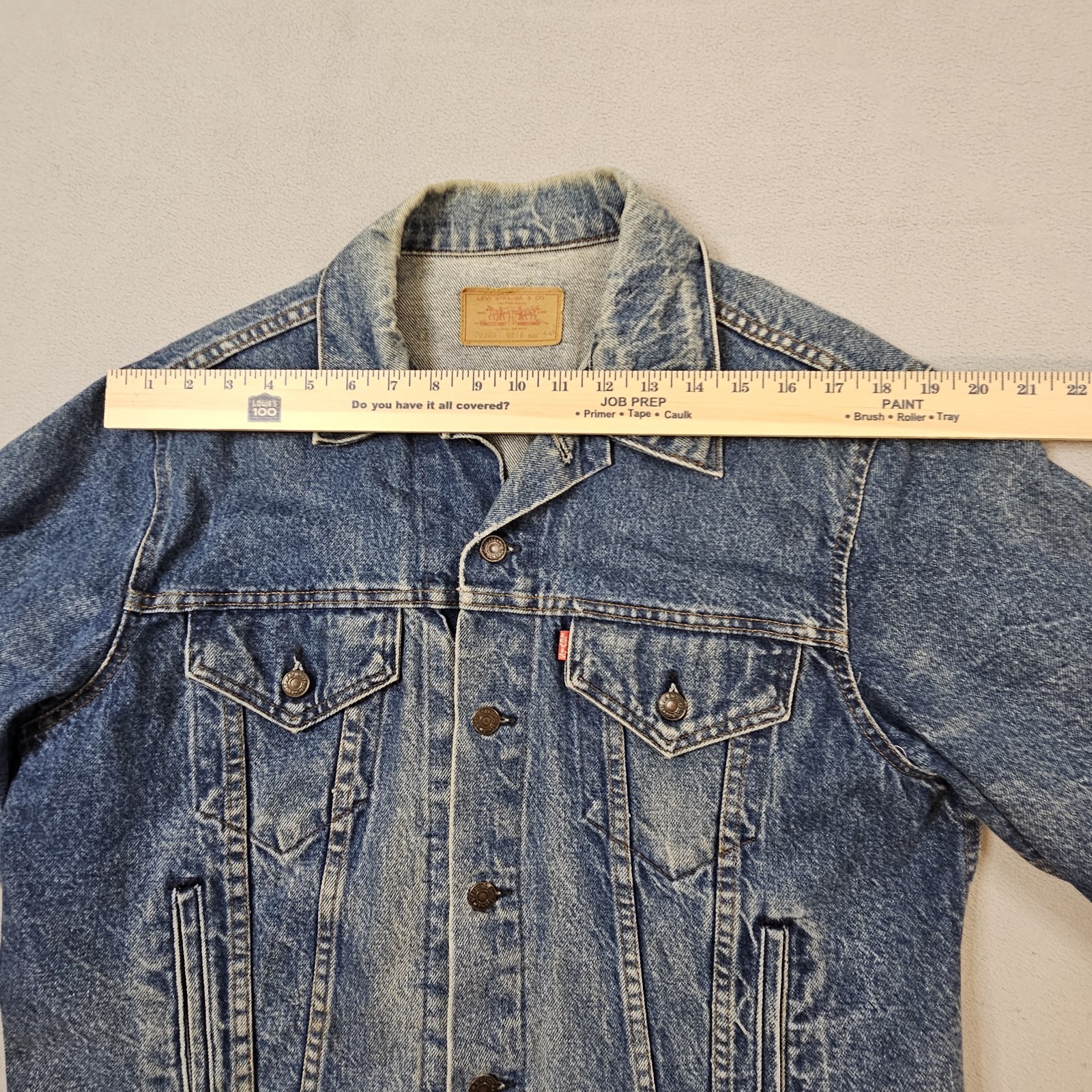 Levi's 70506-0216 Type III Denim Trucker Jacket Made in USA Vintage Early '80's thumbnail 18