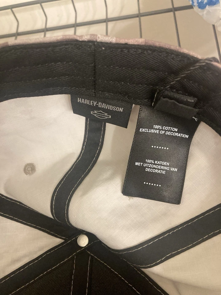 Gorra Harley Davidson Motocicletas Nueva con Etiquetas Desert Tan Digital Camuflaje Talla 7 1/4 Foto 4 de 4