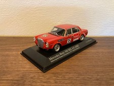 MINICHAMPS 1/43 Mercedes-Benz 300 SEL 6.8 AMG Diecast Car #35 Hockenheim 1971