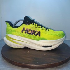 Hoka One One Mach X 3 Green 1168720 NNHK Plated Running Shoes Men  s Size 11 D