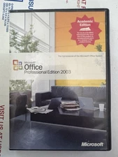 Microsoft Office Professional Edition 2003 (Academic Edition) Plus Booklet & Key