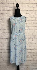 Juicy Couture Sleeveless Floral Print Dress with Tie Waist size M