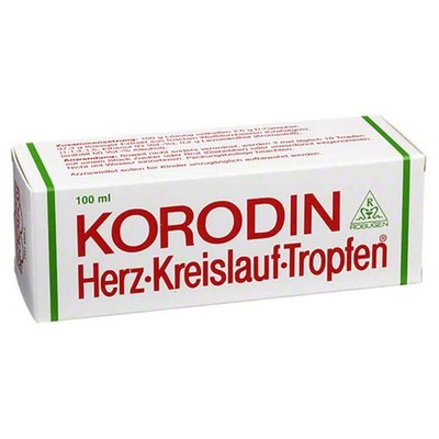 KORODIN  Tropfen bei Kreislaufstörungen und Schwindelanfällen · 100 ml · PZN 042