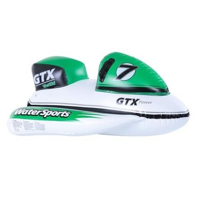 Inflatable Ride-On Pool Float   Fun Raft for Pools, GTX Wet Ski Ride-On Float