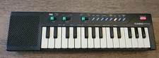 1987 Casio PT-10 Japan Keyboard Electronic Mini Synthesizer Black Works See Desc