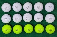 15 Vice Pro White Green 5A/4A Near Mint Used Golf Balls