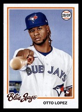 Otto Lopez 2022 Topps Archives #122 Blue Jays Rookie Buy10get5FREE