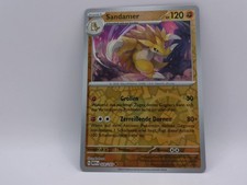 Pokemon Karte: Sandamer Reverse 028/165 Pokemon 151 MEW Deutsch NM