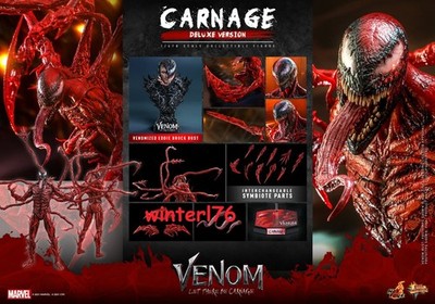 MMS620 1/6 HT Venom 2 Carnage Luxury version Figure Action Figure Instock
