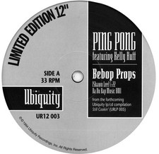 Ping Pong (10) - Bebop Props / Monkey Wrench, 12", (Vinyl)