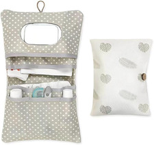 Porta Pannolini E Salviette Da Borsa,Borsa Pannolini Lavabili,Organizer Neonato 