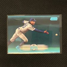 2025 Topps Stadium Club Mookie Betts #160 Light Blue Parallel - LA Dodgers 