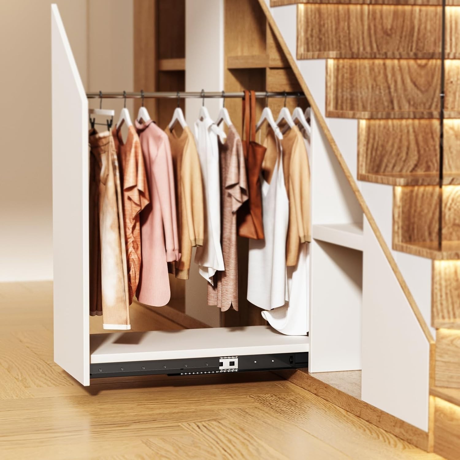 Undermount Heavy Duty Drawer Slides, 16 24 32 40 Inch 260 Lb Load Capacity Full.
