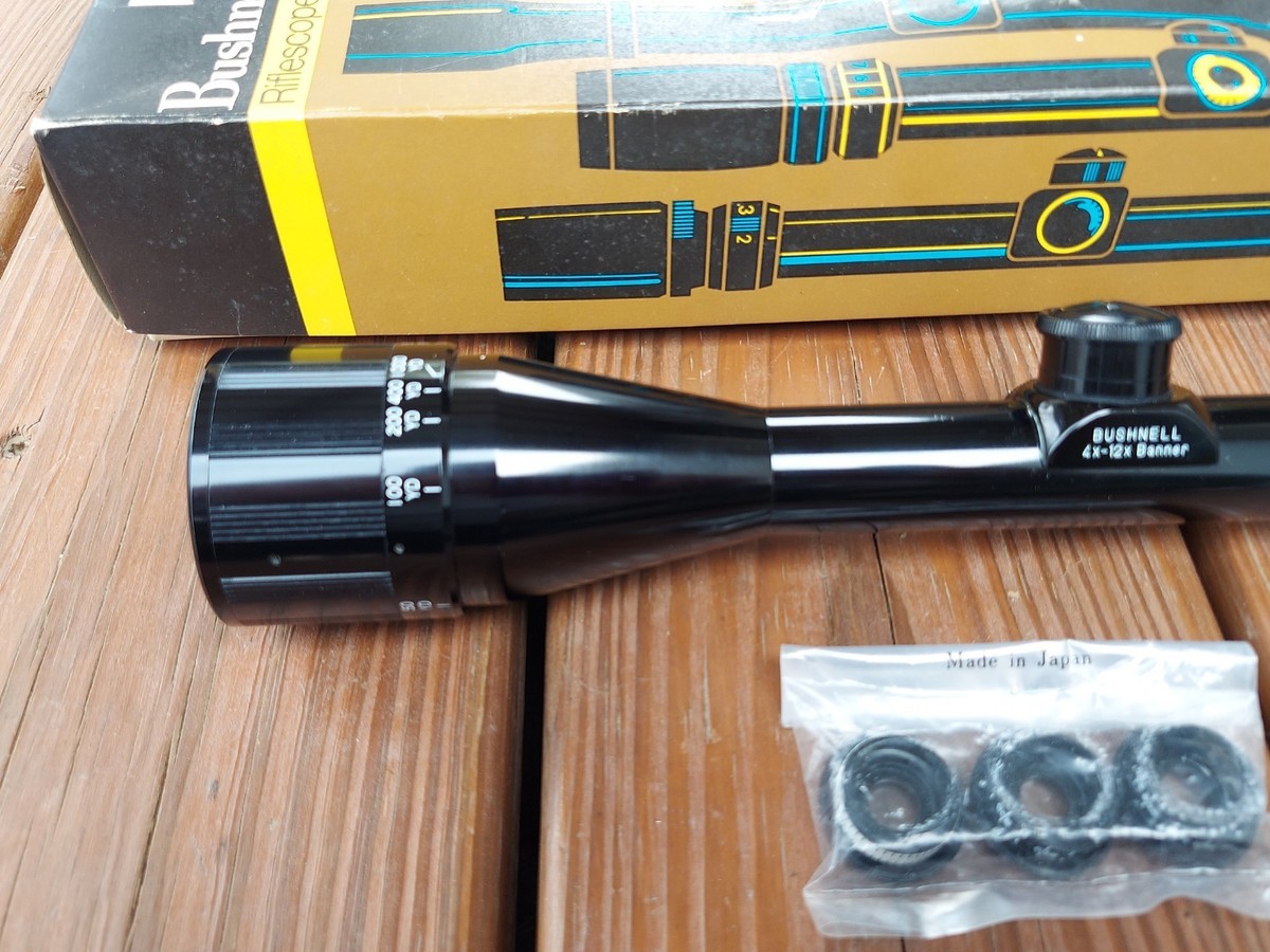 Bushnell Banner 4-12x40 AO Prismatic Rangefinder BDC 200-600yd