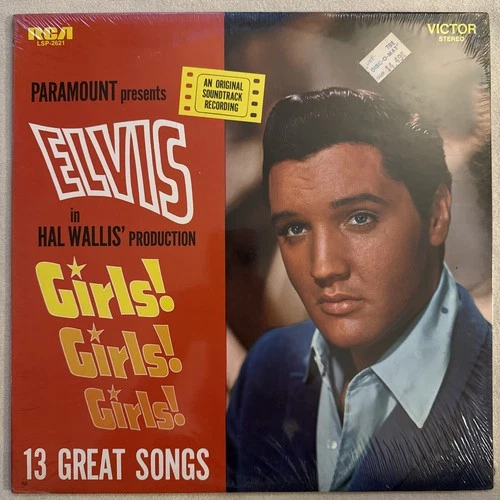 ELVIS PRESLEY Girls! Girls! Girls! (1977) RCA Victor LSP-2621 Reissue SEALED