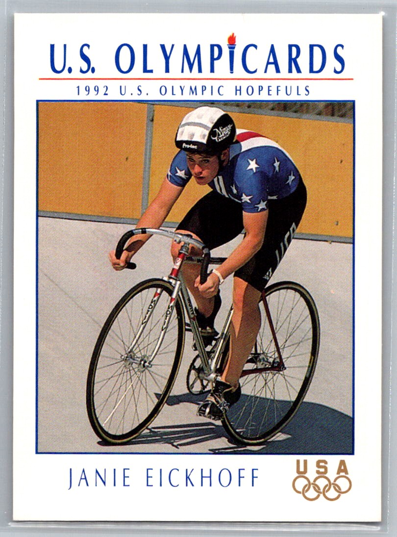 Janie Eickhoff 1992 Impel Olympicards: 1992 U.S. Olympic Hopefuls USA #32