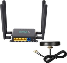 KUMA Connect PRO 4G LTE RV WiFi Kit with High-Gain Outdoor Antenna Boosts Signal