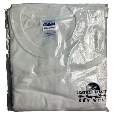 Leather Master Key West T-shirt LARGE NEW Cotton