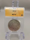 1884 Morgan Silver Dollar $1 - ANACS MS62