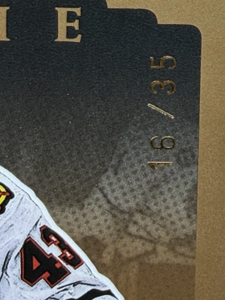 2022-23 Parkhurst Champions Rookies /35 Alex Vlasic #271  Rookie Patch Auto RC - Image 3 of 3