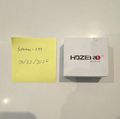 HDZero Race v2 HD Video Transmitter VTX Black  HDZ3140