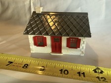 Vintage O Scale Plasticville Red and White Ca...