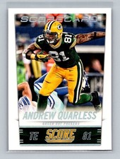 Andrew Quarless 2014 Score Scorecard #83 Green Bay Packers