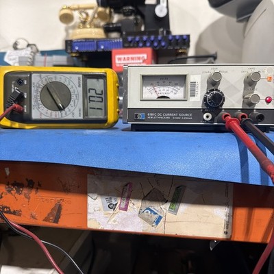 HP Hewlett Packard 0-100V 0-250 mA DC Current Source Model 6181C