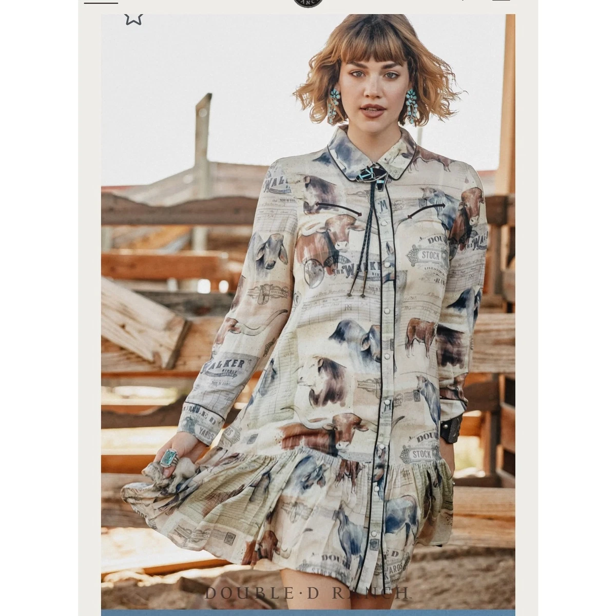 knee length western dresses online for Women for sale baroque floral