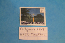 Timbre neuf** Polynésie française 1988 N° 321 ** NEUF " bora bora "