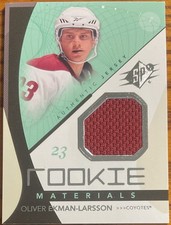 2010-11 SPx Rookie Materials Oliver Ekman-Larsson #RM-OE Phoenix Coyotes