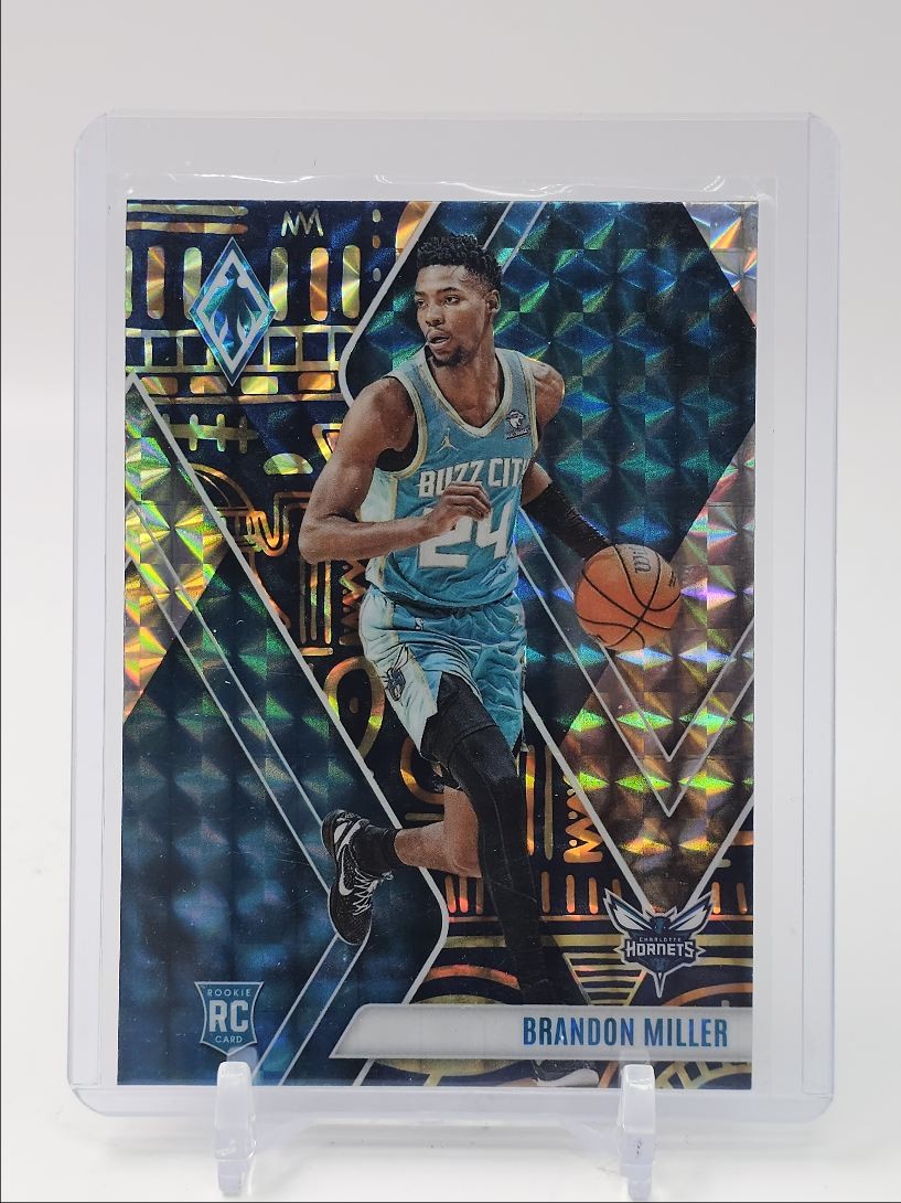 BRANDON MILLER 2023-24 PHOENIX ROOKIE HIEROGLYPHS HORNETS #273 RC Q5869