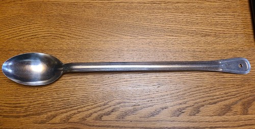 POLAR 21"Serving Spoon.  Stainless Steel Restaurant Serving Spoon. Korea.