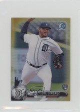 2017 Bowman Chrome Minis Base Rookies Gold Refractor 44/50 Joe Jimenez #18 8t7