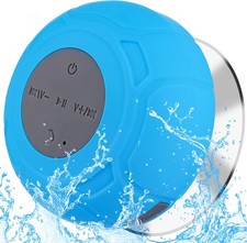 Waterproof Bluetooth Shower Speaker with Suction Cup