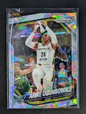 2025 PRIZM WNBA CRACKED ICE #73 ARIKE OGUNBOWALE DALLAS WINGS