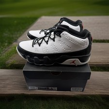 Jordan Air Jordan 9 G Spiked Golf Shoes White/Black/Red Men’s US SIZE 12.5-NIB**