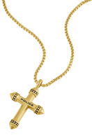 Police Crossrang PEAGN0078902 Herren Halskette Anker Kette Mit Kreuz Vergoldet