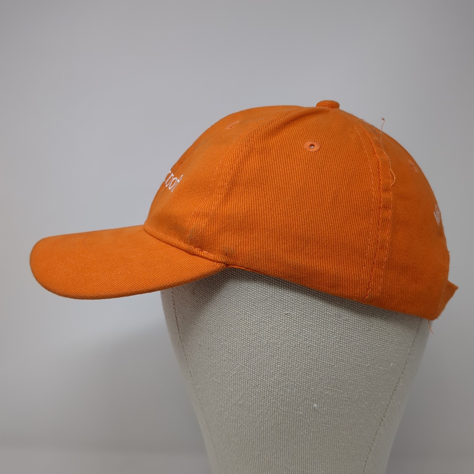 Microsoft Coder Strapback Baseball Cap Orange One… - image 3