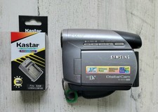 Samsung SC-D372 Mini DV Digital Camcorder 34X Zoom Video Camera with NEW Charger